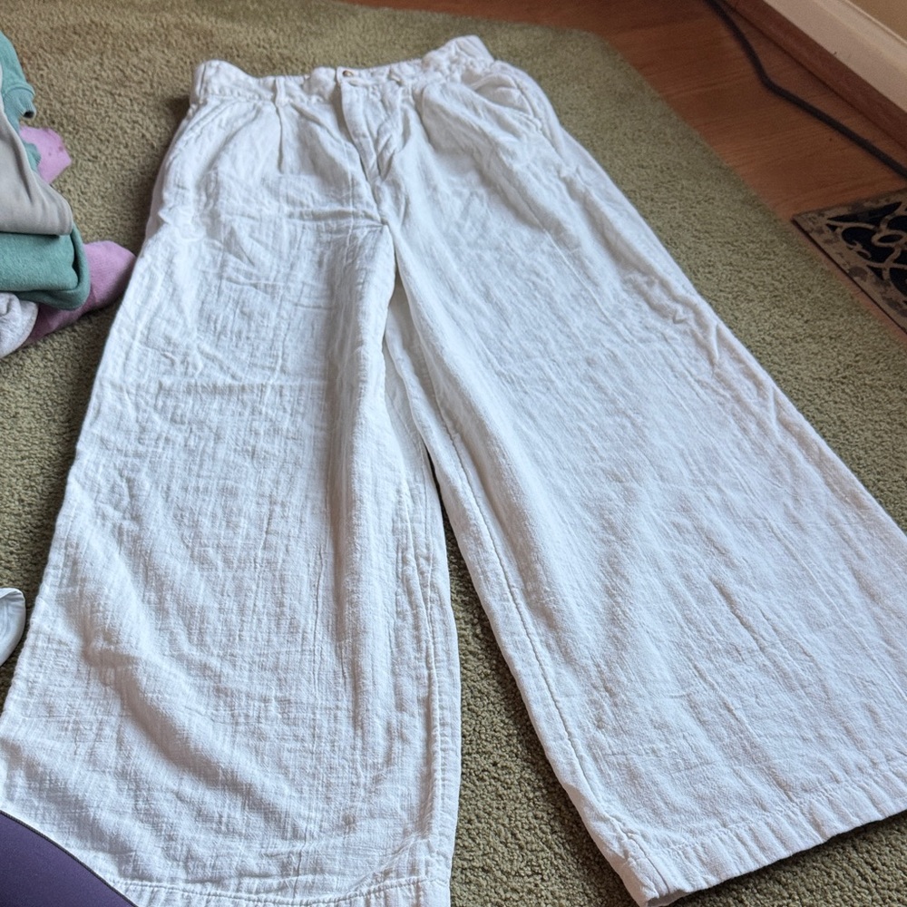 Billabong Cream Wide Leg Pants